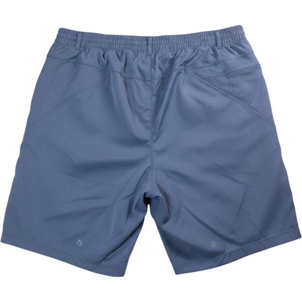 Birddogs Boom Gym Shorts Mens XXL Navy Blue Neon Liner Built-in Girdle Long - Picture 2 of 8